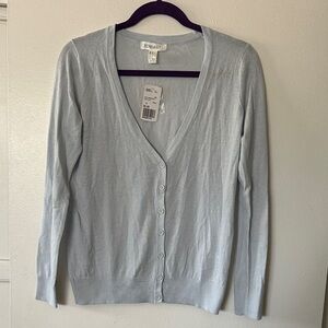 Forever 21 Light Gray Cardigan Sweater